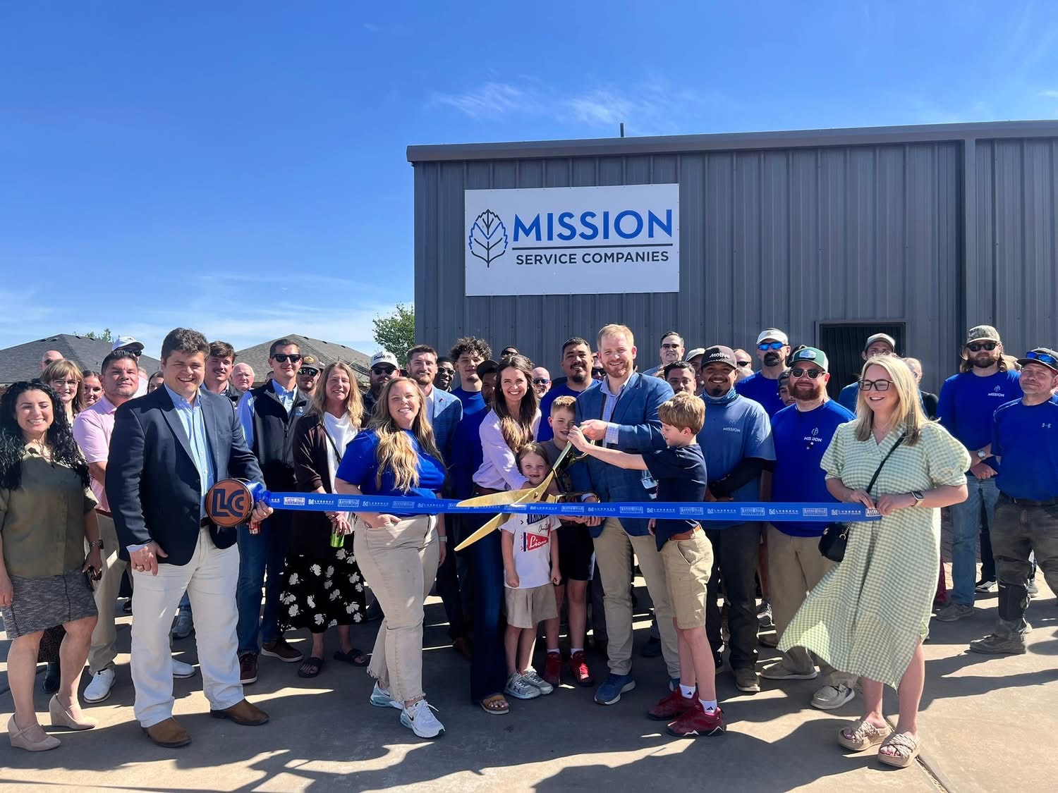 Mission Service Companies ribbon cutting ceremony Lubbock TX